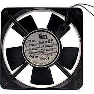 S125-2 HWB 230V 1.6W 12025 12CM high temperature direct drive power supply fan