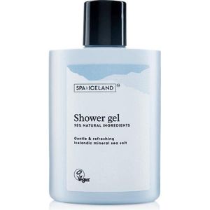 Spa of Iceland Douchegel 300 ml - Verjong en verfris je vermoeide huid - Zachte geur van IJslands mos en tijm - Met Amandelolie & Kokosnootolie