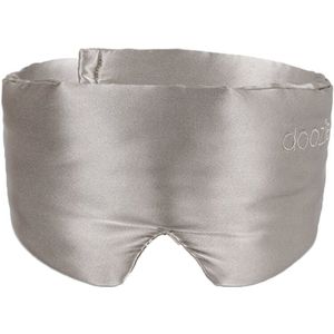 Doozie Luxury Sleep Mask Pearl Grey