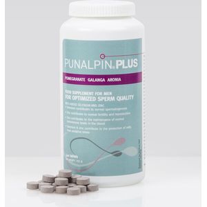 Punalpin PLUS (90 dagen) - Betere Sperma Kwaliteit en Betere Vruchtbaarheid Man - Zink - Selenium