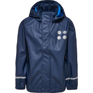 LEGO Jonathan Regenjas voor jongens, Blauw (Donker marine), 5 jaar