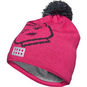 Legowear Meisjes Kinderkleding Roze Winter Muts Lego Hoofd