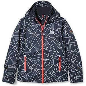 Lego Wear Lwjodie-Lego Tec Ski Action Jacket voor meisjes, 965 donkergrijs, 104 cm