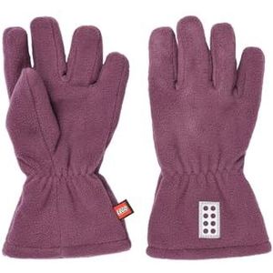 LWAZUN 722 - FLEECE GLOVE, bordeaux, Eén maat