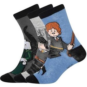 LWALEX 721-3-pack socks, gemengd grijs