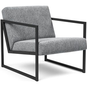 Innovation Living Vikko Graniet Grijs Loungestoel met Armleuning