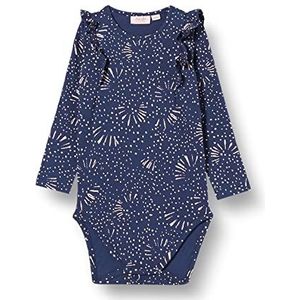 Noa Noa miniature Set ondergoed voor babymeisjes, Ameliannm en peuter, Print blauw., 56/0M