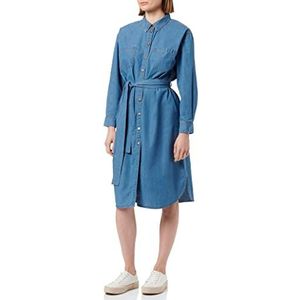 Noa Noa Women's LouNN Dress, Denim Blue, 36, denim blue, 36