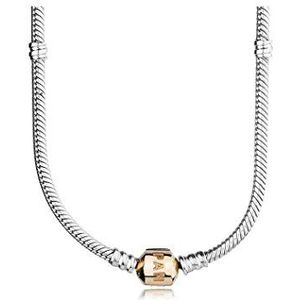 Pandora Damesketting sterling zilver 925 Kasi 59702-40HG, Sterling zilver, geen steen