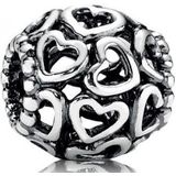 Abalorio Calado PANDORA 790964 Mujer Plata Abre Tu Corazón