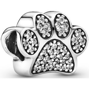 Pandora Sparkling Pootafdruk Bedel - Zilver