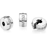 Pandora - 791972CZ - Clipbedel - Clear Sparkling Row