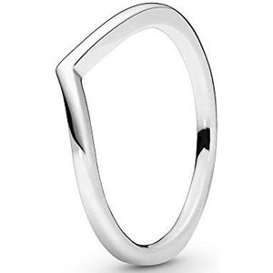 Pandora Damesring met glanzende wens - 196314, 60, Metaal, Geen edelsteen