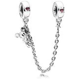 Pandora Armbänder Mickey Climber Sicherheitskette aus Sterlingsilber 797173CZR