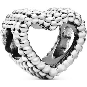 Pandora Bead Pandora Charm Beaded heart 797516 Silber