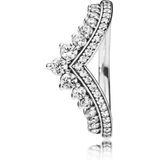PANDORA - Princess Wish Ring - 925 Sterlingsilber - Versierd met Zirkoniasteentjes