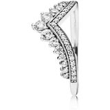 PANDORA - Princess Wish Ring - 925 Sterlingsilber - Versierd met Zirkoniasteentjes