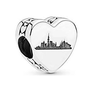 Pandora Hamburg skyline Zilveren bedeltje