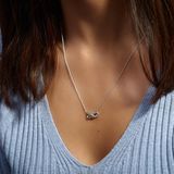 Pandora - Bruidspaar Charme - Zilver - Zirkonia - Compatibel met Pandora Moments