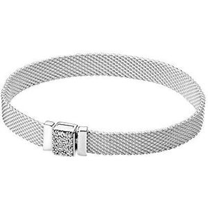 Pandora Reflexions Armband van sterlingzilver met heldere zirkoniasteentjes, 21