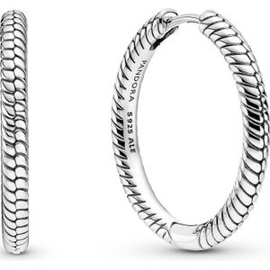 Pandora - Moments Bedeloorringen - Oorbellen - Zilver