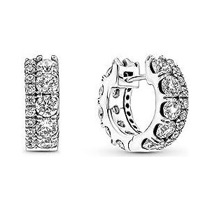 PANDORA ROSE Timeless Ring ""funkelndes Herz"" 14k rosévergoldet, grün Kristall, Zirkonia 188421C03 52