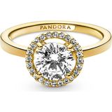 Pandora - Timeless - Dames Ring - Crystal - Goudkleurig - Gold Plated