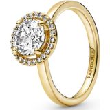Pandora - Timeless - Dames Ring - Crystal - Goudkleurig - Gold Plated