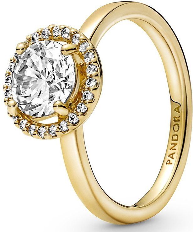 Pandora - Timeless - Dames Ring - Crystal - Goudkleurig - Gold Plated