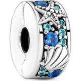 Pandora Charms Tropischer Muschel- und Seestern-Clip 791678C01