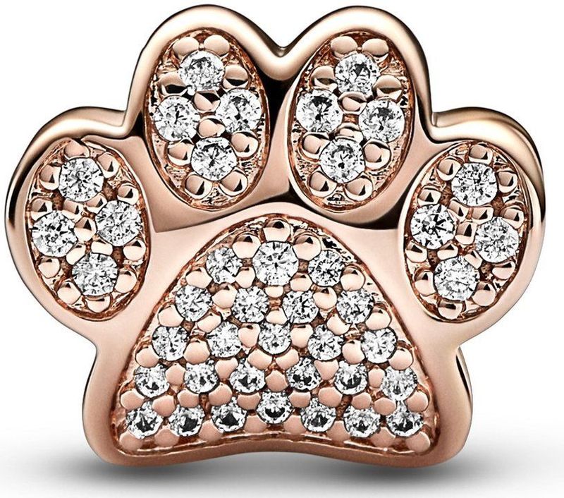 Pandora Bedel Hondenpootje Pavé Rosé 781714C01