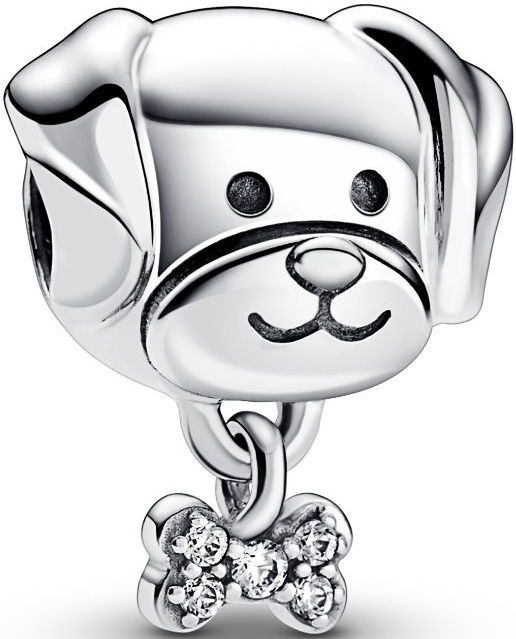Pandora Charms Haustieranhänger Hund und Knochen 792254C01