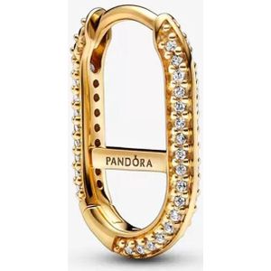 Pandora - ME Oorbel - Goud - Metaal - Zirkonia