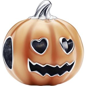 Pandora Moments 925 Sterling Zilveren Oranje Spooky Pumpkin Bedel 792291C01