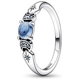 PANDORA Disney Aladdin Prinzessin Jasmin Ring aus Sterling Silber mit künstlich hergestellten Kristallen, aus der Disney x Collection, Größe: 52, 192344C01-52