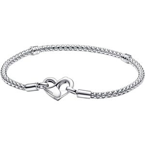 Pandora - Moments Armband - Zilver - 21 cm - Met Hartsluiting