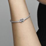 Pandora Moments Dames Armband Zilver Zilverkleurig
