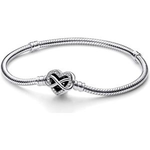 Pandora Moments Dames Armband Zilver Zilverkleurig