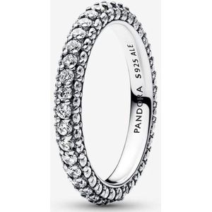 Pandora Ringen - Pandora Timeless Pavé Single-row in silver