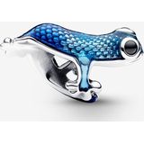 Pandora - Metallic Blauwe Gecko - Bedel