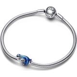 Pandora - Metallic Blauwe Gecko - Bedel