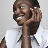 Pandora - Metallic Blauwe Gecko - Bedel