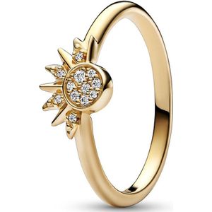 Pandora Moments Dames Ring Gouden plating;Metaal Goudkleurig