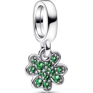 Pandora 792751C01 - Clover Dangle With Royal Green - Hangende Bedel