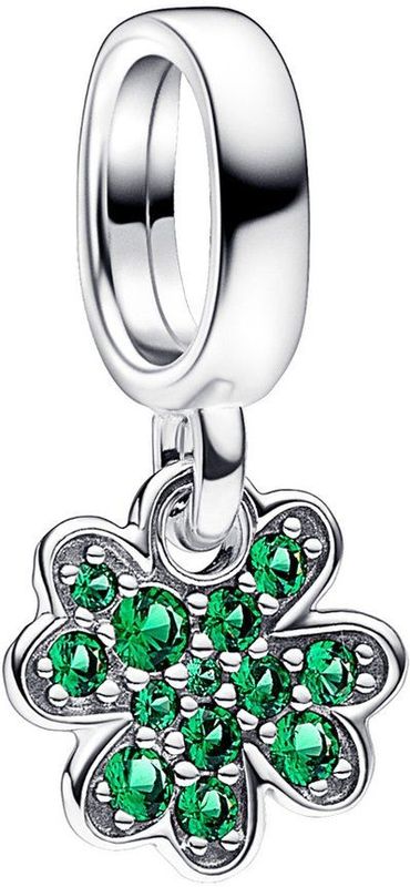 Pandora - 792751C01 - Hangende Bedel - Royal Green - Clover Dangle
