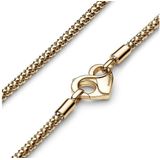 PANDORA - Moments Studded Chain - Halsketting - Zilver - 45cm