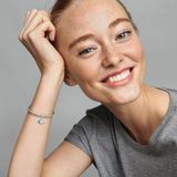 Pandora - Four Leaf Clover, Heart and Horseshoe - Hangende Bedel - Sterling Zilver, Gemengde Steen