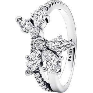 Pandora Ringe Asymmetrischer heller Herbarium-Ring 193023C01