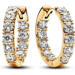 Pandora Timeless - Dames Oorbellen - goudkleurig