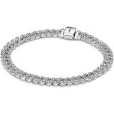 Pandora - Timeless Pavé - Armband - Sterling Zilver - Gegraveerd Logo